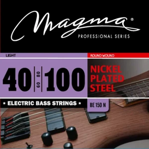 Magma Electric Bass 4 Strings Set - Nickel Plated Steel - LS 34" Set .040 - .100 - Picture 1 of 4