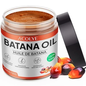 Raw Batana Oil for Hair Growth -Dr. Sebi Unrefined Pure 120 G/4.23 OZ - 100% Nat - Picture 1 of 8