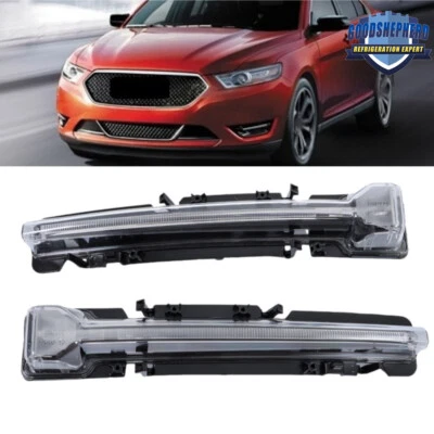 Front Parking Lights Lamps Assy For 2013-2016-2019 Ford Taurus Left&Right Side - Изображение 1 из 4