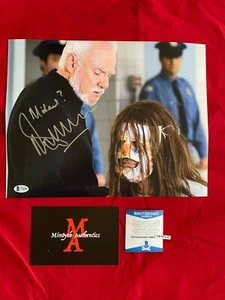 MALCOLM MCDOWELL ROB ZOMBIE HALLOWEEN AUTOGRAPHED SIGNED 11x14 PHOTO! BECKETT! - Picture 1 of 1