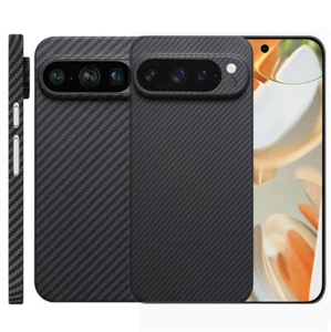 Funda protectora genuina de fibra de carbono aramida para Google Pixel 9 Pro XL/9 Pro/9/9A - Imagen 1 de 54
