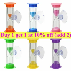 2/3 Minute Sand Egg Timer Teaching Games Teeth Brushing Timing Hourglass NEW - Afbeelding 1 van 10