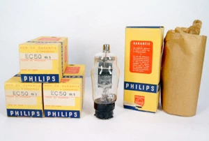 ONE EC50 PHILIPS NOS BRITISH Tube Röhre Valve Lampe TSF Valvula 진공관 真空管 电子管 - Picture 1 of 2