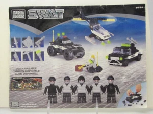 Mega Blocks S.W.A.T. Libro de instrucciones, 9731, edición original de 2002 - Imagen 1 de 3