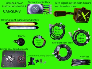 Can Am Maverick R standard front turn signal street legal kit self cancelling - Picture 1 of 3