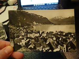 1000/2 vecchia cartolina svizzera montreux - Picture 1 of 1