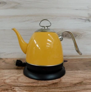 Chantal Mia Ekettle 32 Ounce Electric Water Kettle, Marigold Yellow - New - Picture 1 of 10