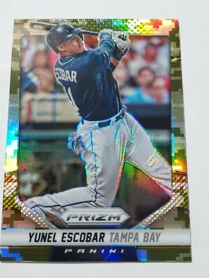 2014 panini prizm Yunel Escobar #25 Camouflage border  - Image 1 of 2