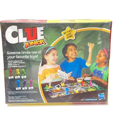 Clue Jr. The Case Of The Broken Toy Board Game 2018 Edition NEW Sealed NIB - Image 1 of 4