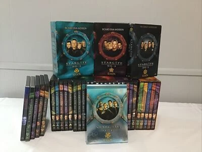 Stargate SG1 DVD Complete 1997-2006TV SERIES Seasons 1-10 richard dean anderson - Image 1 of 4
