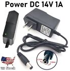 14V 1A 1000Ma Ac Adapter To Dc Power Supply Charger Cord 5.5X2.1Mm Us Plug