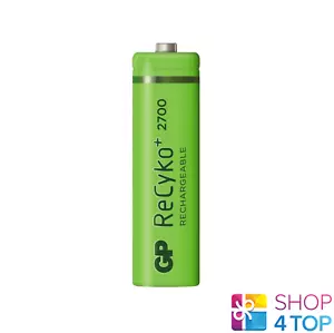 1 GP Recyko + 2700 Series Rechargeable R6 AA Batteries 2600mAh 1.2V AKU Bulk New - Picture 1 of 4