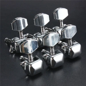 1Pcs Acoustic Guitar String Semi Closed Tuning Pegs Tuners Machine Heads New - Picture 1 of 12