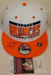 RUSSELL WILSON Autographed Signed DENVER BRONCOS NewEra 950 Hat Cap JSA COA NFL - Picture 1 of 1