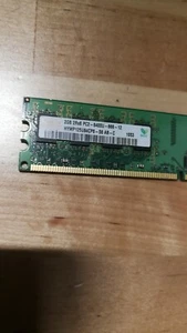 Hynix 2GB DDR2-800MHz PC2-6400U 2Rx8 CL6 DIMM RAM KIT Desktop Memory FREE SHIP - Picture 1 of 4