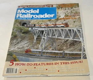Model Railroader Magazine Issue: August 1990 - Picture 1 of 1