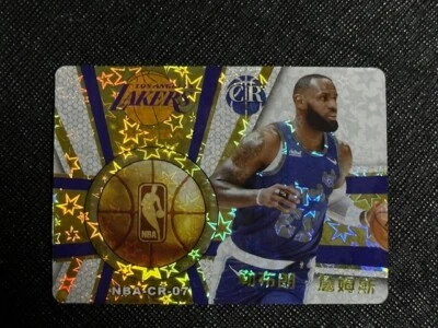 Tarjeta de lámina estrella China Airbender LeBron James CR 07 2024 Foto 1 de 2