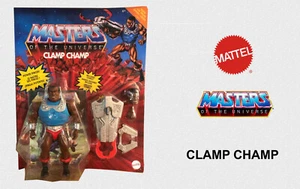 MATTEL - Master of the Universe - Clamp Champ - Action Figure - NUOVO e CONFEZIONE ORIGINALE - Foto 1 di 3