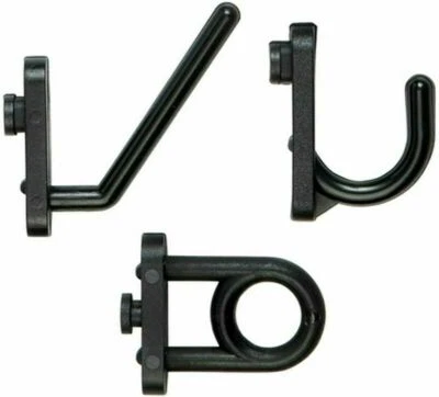 KIT 30 GANCI PER PANNELLO PORTA UTENSILI PORTATTREZZI HOBBY E fai da te - Immagine 1 di 2