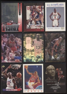 50 Lot E Assorted Michael Jordan Fleer Ultra TSC Hoops Upper Deck Insert Base - Picture 1 of 12
