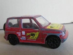 48N Burago 4112 Italy Suzuki Vitara #18 Kores Rally Raid 1:43 Bburago - Picture 1 of 6