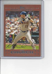 2007 Topps Copper Ryan Church #33/56 Washington Nationals - Foto 1 di 2