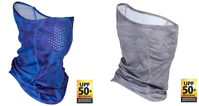 Shimano Shades Vented UPF 50+ Face Gaiter Shield Scarf Covering Mask - Choose Co - image 1 of 2