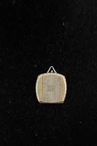 Antikes 14k Multi Gold Sterling Medaillon Anfang 1900 Vintage Edwardian Jugendstil - Bild 1 von 7