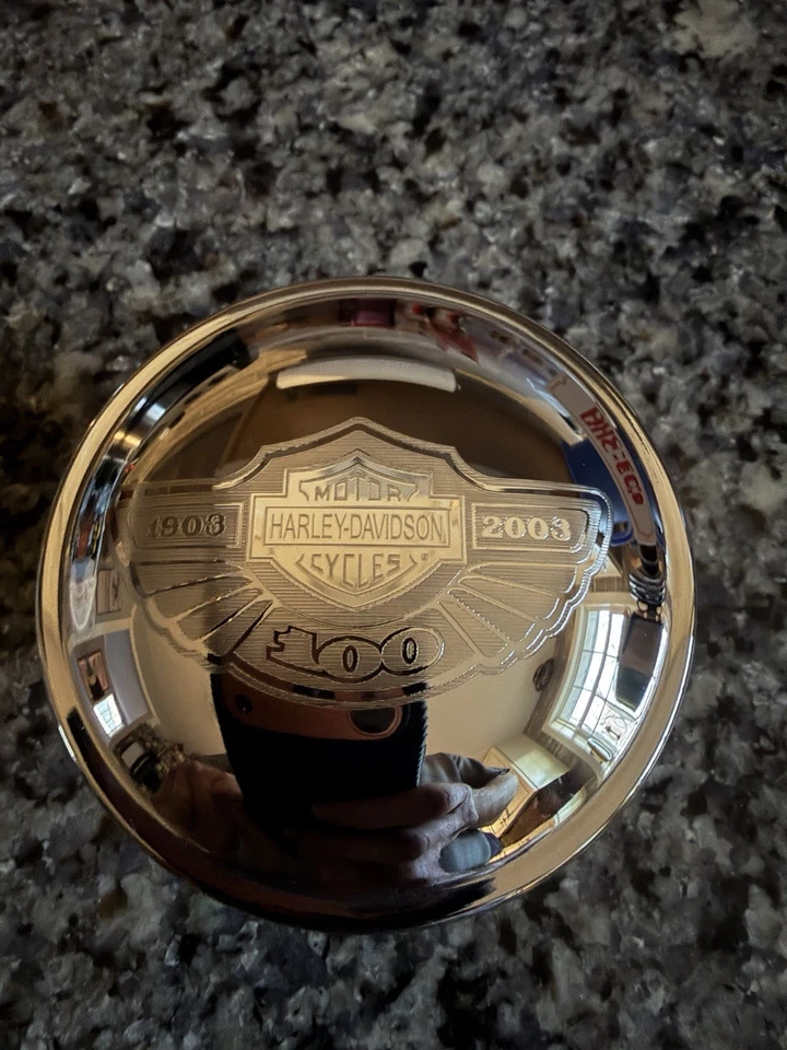 Harley Davidson Sportster Softail Dyna Heritage 2003 100 aniversario tapa de combustible! Foto 1 de 1