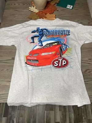 Vintage 1995 Bobby Hamilton STP Nascar Racing Tee Shirt XL XLarge 2 Sided Single - Image 1 of 4