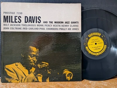 Miles Davis And The Modern Jazz Giants 1959 Prestige OG Thelonious Monk Bags RVG - Image 1 of 3