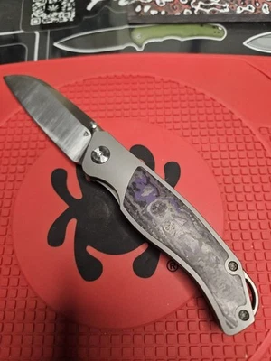 Cuchillo plegable de titanio Tuya Envy V4 Foto 1 de 4