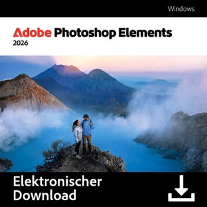 Photoshop-Elements-2026 - Nur WIN, NEU Vollversion, Unbegrenzt, Multilingual - Bild 1 von 1