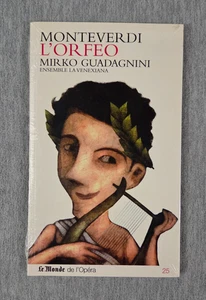 Le Monde de l'Opera 25 Monteverdi L'Orfeo 2006 Digibook CD Mirko Guadagnini NEU - Bild 1 von 4