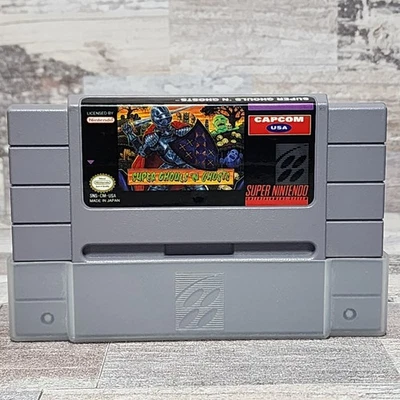 Super Ghouls 'n Ghosts Super Nintendo SNES Cartridge Only Authentic Tested Works - Image 1 of 4
