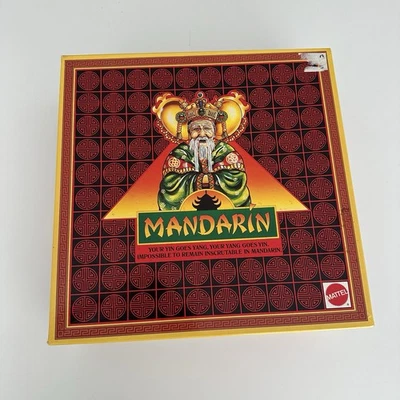 Mattel Mandarin Board Game In Very Good Condition Missing Play Money - Image 1 of 4