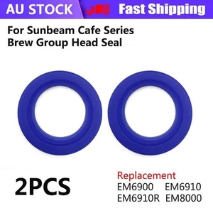 2X Brew Head Seal Gasket For Sunbeam Cafe Series EM7000 EM7000W EM7000R EM7000G - Picture 1 of 9