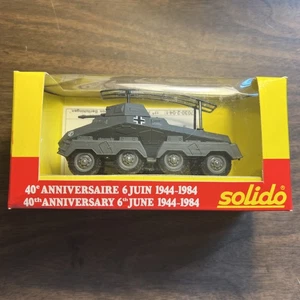 Solido 40 Th Anniversary Special Military Vehicle Sdkfz 232 Bussing Nip - Picture 1 of 9