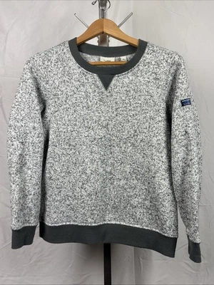 Suéter L.L.Bean Gris Cuello Redondo Ajuste Tradicional Parche Pequeño Foto 1 de 4