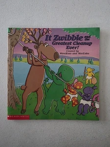 It Zwibble Book - And The Greatest Cleanup Ever! 1991 PB Lisa Werenko - Picture 1 of 4
