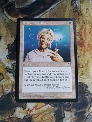 Enlightened Tutor MTG Mirage MP - Image 1 of 4