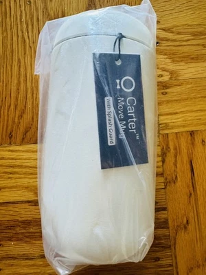 Taza de movimiento de acero inoxidable Fellow Carter 12 oz blanca nueva con etiquetas Foto 1 de 2