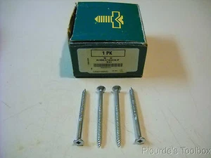 Lot of (50) Square Drive Flat Head Wood Screws 12 x 3" Zinc Plated Steel - Picture 1 of 4