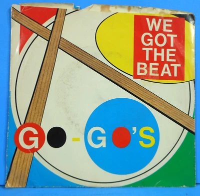 GO-GO'S WE GOT THE BEAT ~ CAN'T STOP THE WORLD 7" 1982 PLAYS GREAT! VG+/VG!!A Foto 1 de 4