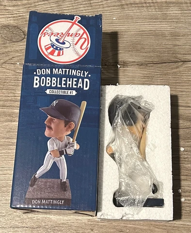Don Mattingly Bobblehead New York Yankees Limited Edition SGA 9/18/21 BRAND NEW Cover