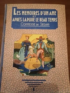 DIE ERINNERUNGEN EINES JAHRES UND NACH DEM REGEN DIE SCHÖNE ZEIT GRÄFIN VON SEGUR 1950 - Bild 1 von 4