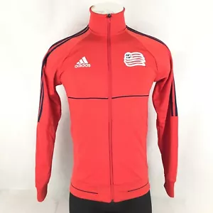 MLS Adidas New England Revolution Full-Zip Anthem Jacket Mens Small B47819 - Picture 1 of 4