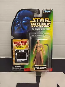 Princess Slave Leia Freeze Frame 1997 Star Wars Power of the Force NUEVO SIN USAR, EN CAJA #3 J1 - Imagen 1 de 3