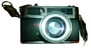 VTG Yashica IC Lynx 5000E Rangefinder Camera + 45mm f/1.8 Lens - Picture 1 of 5