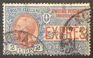 REGNO 2 lire 1925 Espresso – usato - Foto 1 di 2